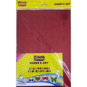 Hologramlı Fon Kartonu 24X34Cm 10 Lu Paket