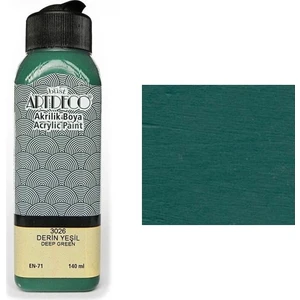 Akrilik Boya 140 Ml Derin Yeşil Y-070R3026