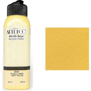 Akrilik Boya 140 Ml Puslu Sarı