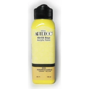 Akrilik Boya 140 Ml Kanarya Sarısı