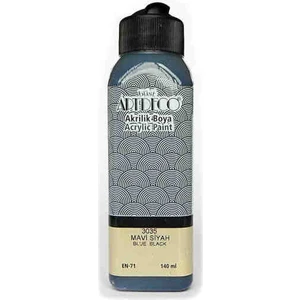 Akrilik Boya 140 Ml Mavi Siyah