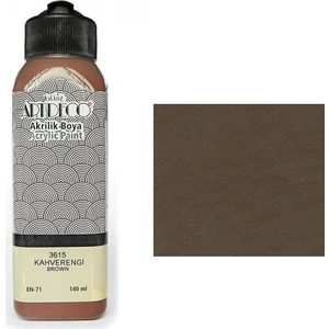 Akrilik Boya 140 Ml Kahverengi Y-070R-3615