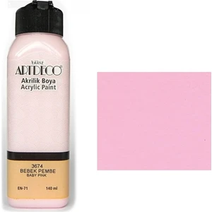 Akrilik Boya 140 ml Bebek Pembe