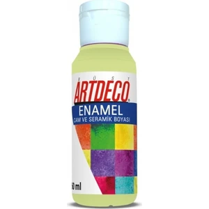 Enamel Cam Ve Seramik Boyası 60 Ml Elma Yeşili