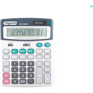 Bp510 Hesap Makınası Rpt 12 Hane