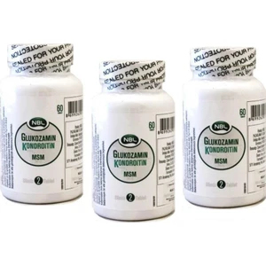 Nbl Glukozamin Kondroitin Msm 60 Tablet - Glucosamin - 3Adet