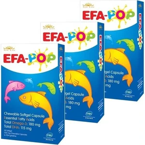 New Life Efa Pop 30 Softgels - 3 Adet