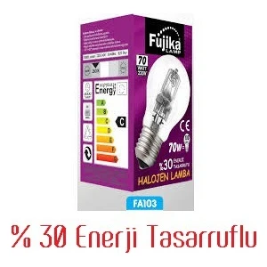 Fujıka Enerji Tasarruflu Halojen Ampul 28 W