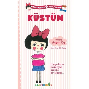 Kırmızı Kurdele Mavi Papyon 3-Küstüm