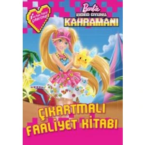 Barbie Video Oyunu Kahramanı Çıkartmalı Faaliyet