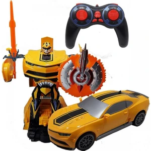 Kumandalı Transformers Robot Araba