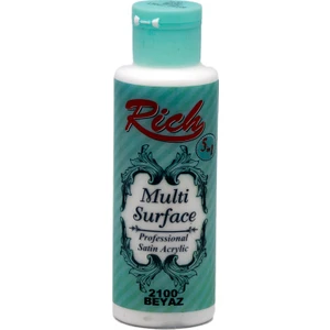 Multi Surface 2100 BEYAZ Akrilik Boya 130cc