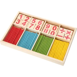 Eğlenceli Ahşap Matematik Seti
