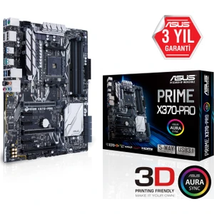 Prime X370-PRO Amd X370 3200+MHz DDR4 Soket AM4 ATX Anakart