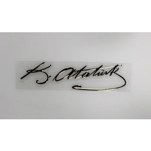 Metalize Sticker (İmza) / YACI125