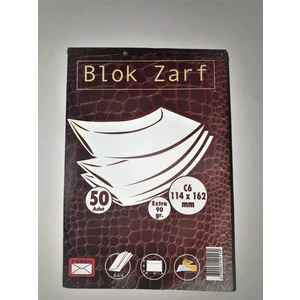 Blok Zarf 50 Li Extra 90Gr.
