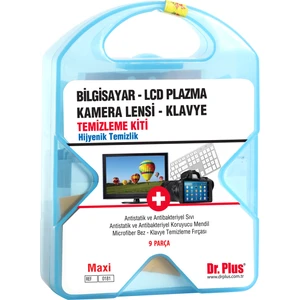 Dr. Plus Bilgisayar - Lcd - Plazma - Kamera Lensi  Temzileme Kiti  ''Hijyenik Temizlik''