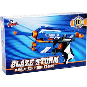 Blaze Storm Sünger Atan Silah 10 Adet Yumuşak Mermili