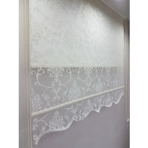 Çift Mekanizmalı Tül Stor Perde MT1018 90 x 260 cm