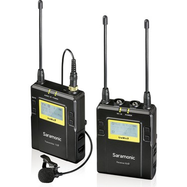 Saramonic UwMic9 (RX9+TX9) Wireless Yaka Mikrofonu Fiyatı