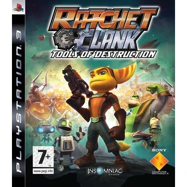 Sony Ratchet Clank Tools Of Destruction Ps3 Fiyatı