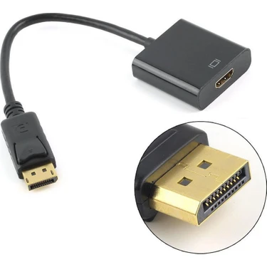 Alfais 4556 Displayport To HDMI Çevirici Adaptör