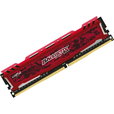 Crucial Ballistix Sport 8GB 2400MHz DDR4 Ram BLS8G4D240FSE Fiyatı