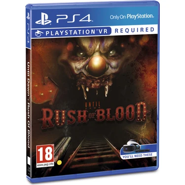 Sony Until Dawn : Rush Of Blood Vr PS4 Oyun Fiyatı