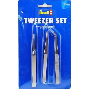 Revell Cımbız Seti 3 Adet Paslanmaz Çelik Malzeme ile Modelleme İçin