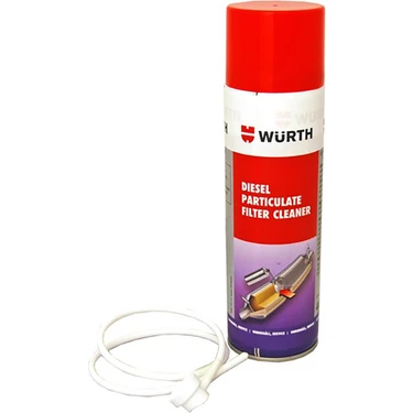 Würth Dizel Partikül Temizleyici 400 ml Yanıcı Olmayan Nötr Formül ile Etkili