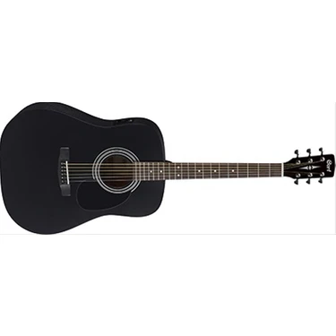 Cort Ad810E-BKS Mat Siyah Elektro Akustik Gitar (Kılıf