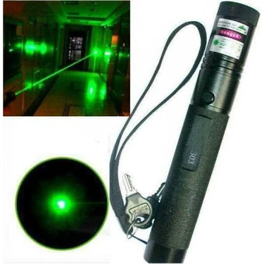 Kama Yeşil Lazer Pointer Şarjlı Kilitli Zoom Yakıcı