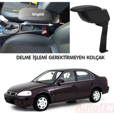 autoen honda civic sedan 1996 2001 kol dayama kolcak siyah fiyati