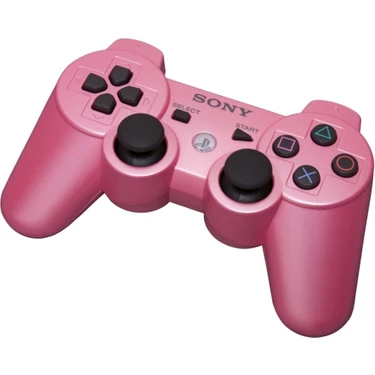 Sony Ps3 Kablosuz Pembe Oyun Kolu - Wireless Dualshock -