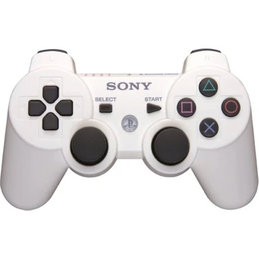 Sony Ps3 Kablosuz Beyaz Oyun Kolu - Wireless Dualshock -