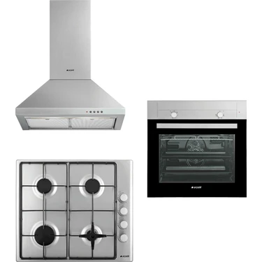 Arçelik 3'lü Ankastre Set(9620 MI( AFM 130 I )+ O 705 YDGEI (OMD611) +P 27 YI