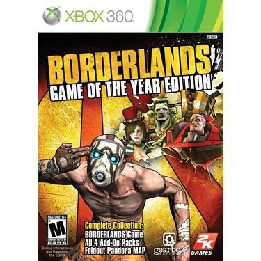Borderlands Game Of The Year Edition Xbox