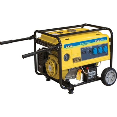 Aksa AAP-5500 Benzinli İpli Jeneratör 5,5kVA (4 Zamanlı