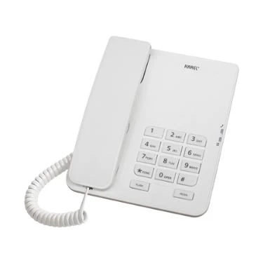 Karel TM140 Beyaz Analog Masa