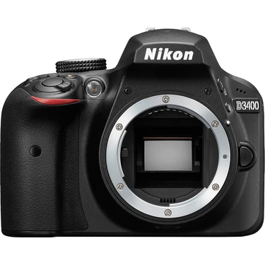 Nikon D3400 DSLR Fotoğraf Makinesi 6000 x 4000 Çözünürlük CMOS Sensör 23.5 x 15.6