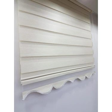 Brillant Bambu Stor Zebra Perde Krem MZ492 110 x 200 cm Fiyatı