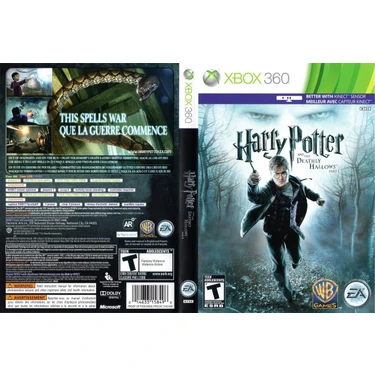 Harry potter and the deathly clearance hallows part 1 xbox 360