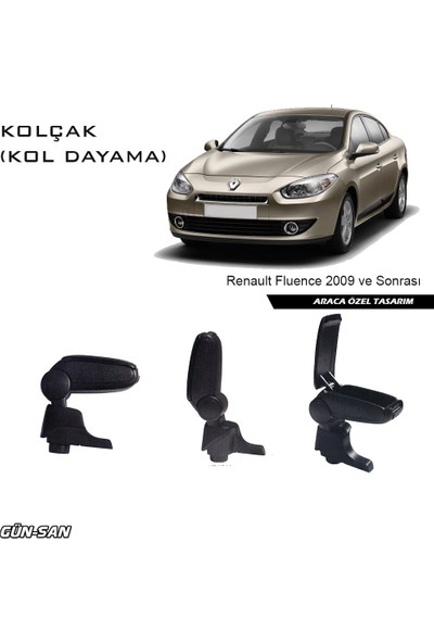 Omsa Renault Fluence 2009 Ve Sonrası Orjinal Tip Kol Dayama ( Kolçak )