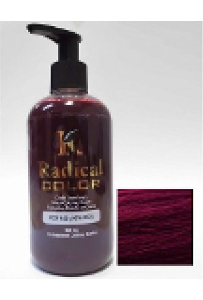 Radical Color Su Bazlı Saç Boyası Koyu Kızıl 250Ml