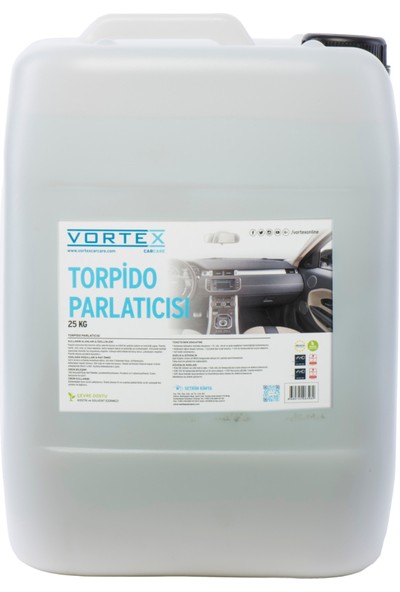 Vortex Torpido Temizleme Ve Bakım Sütü 25Kg