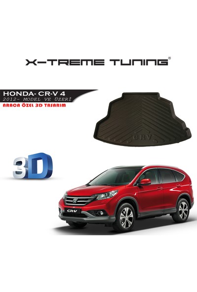 Xt Honda Cr-V Bagaj Havuzu 3D Tasarım