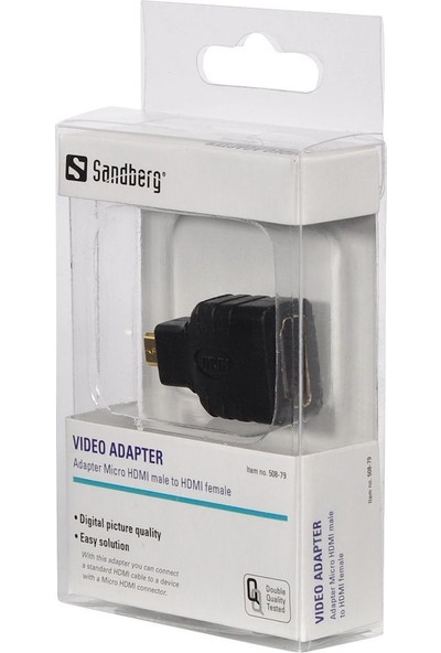 Sandberg Adapter Micro HDMI M - HDMI F - 508-79