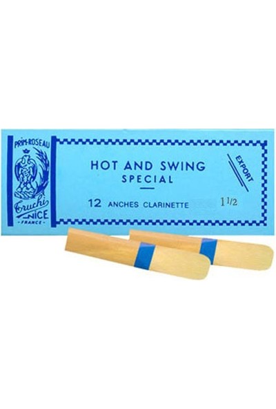 Klarnet Aksesuarı Profesyonel Kamış Mavi Kuşak BHS15 Hot And Swing Rigotti