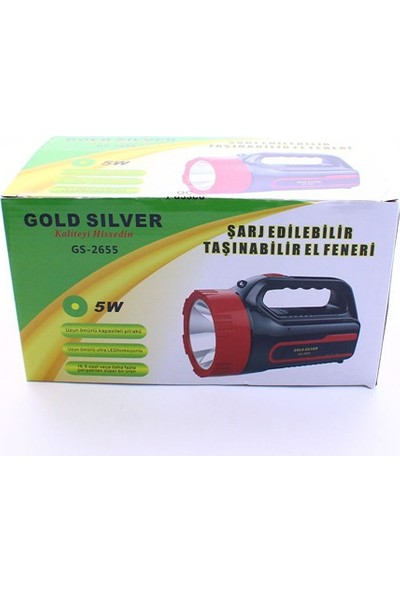 Gold Silver Gs-2655 5W Projektör