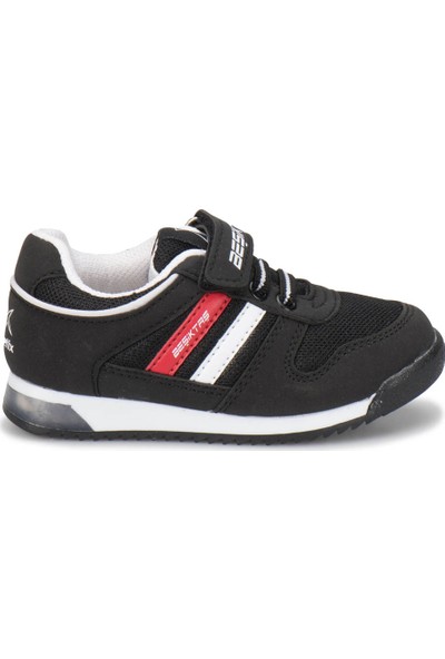 Bjk Siyah Beyaz Kırmızı Erkek Çocuk Sneaker Ayakkabı